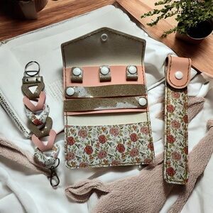 3pc Floral Travel Kit